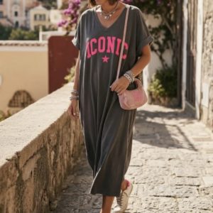 Robe Iconic grise