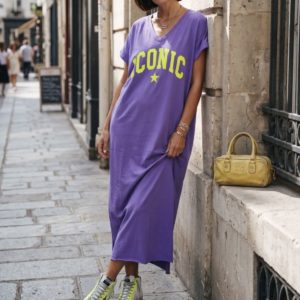 Robe Iconic violette