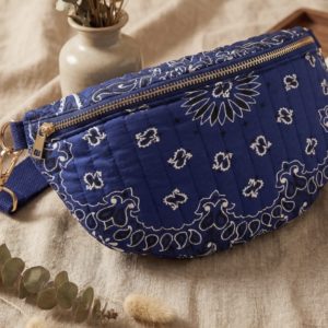 Sac banane bandana marine