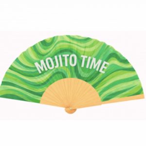 Eventail "MOJITO TIME"