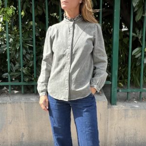 Chemise Giulia kaki