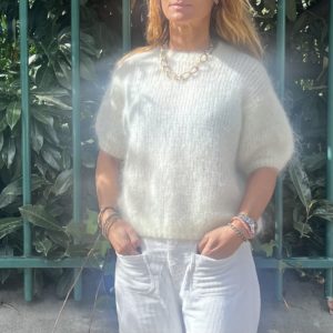 Pull Sacha écru